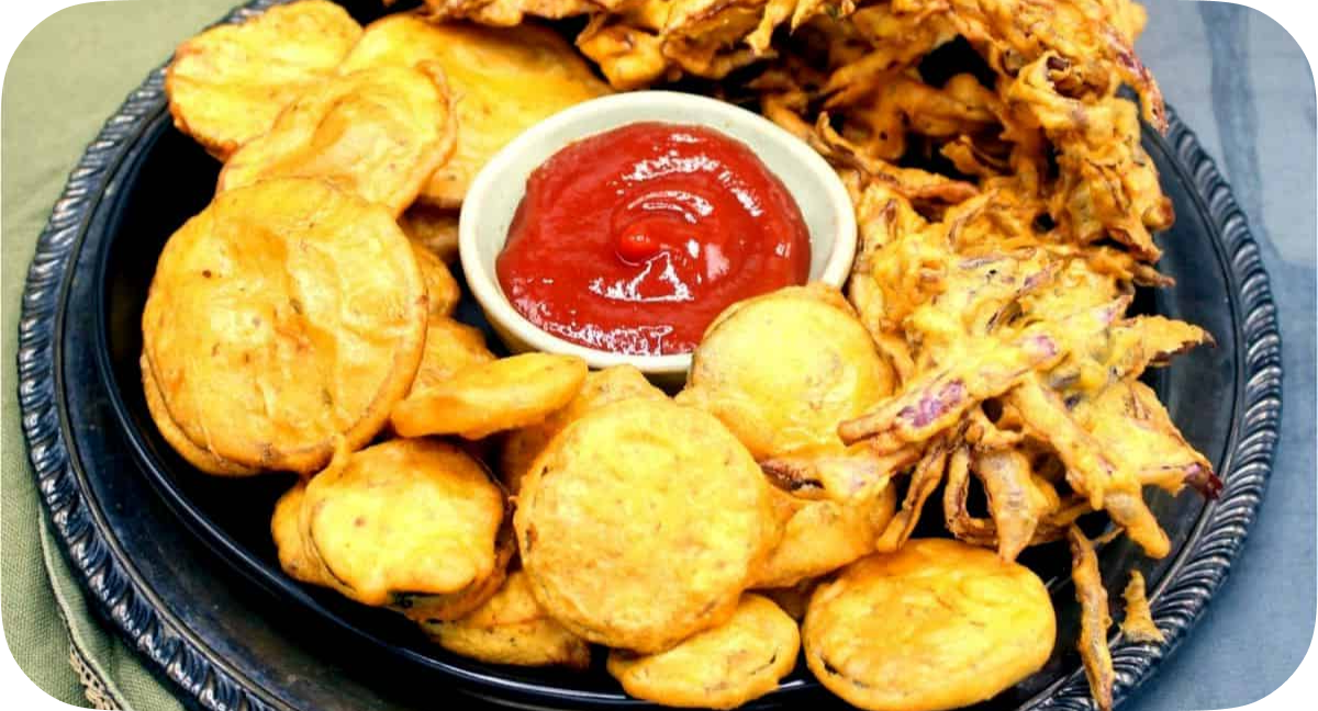 Mix - Veg Pakoda [ 12 Pcs]